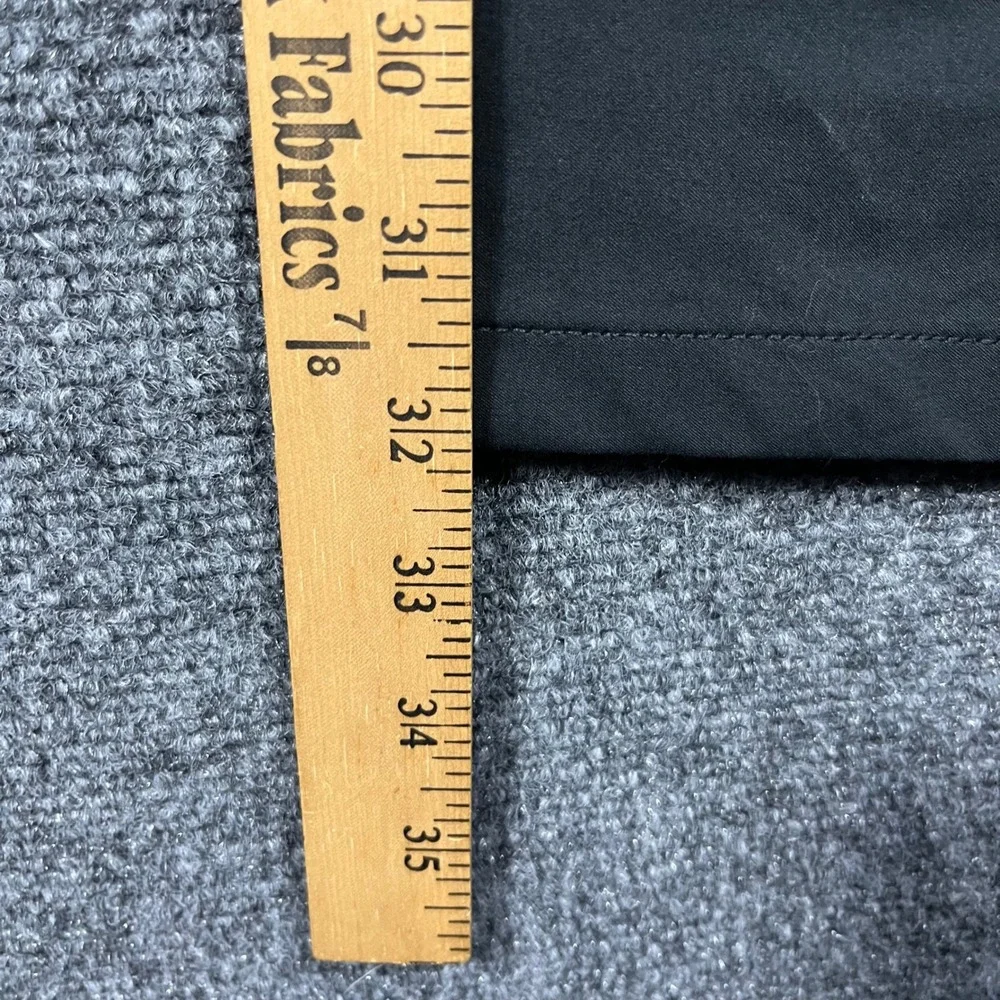 J.Crew Oarsman Tech Pant Mens 38x32‎ Black Athletic Fit Stretch Cotton-Nylon NEW